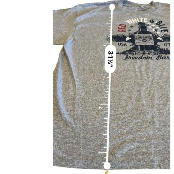Sonoma Red White & Blue Bourbon Freedom Bar T-Shirt Men’s 2XB Tee USA 1776 - Picture 6 of 7